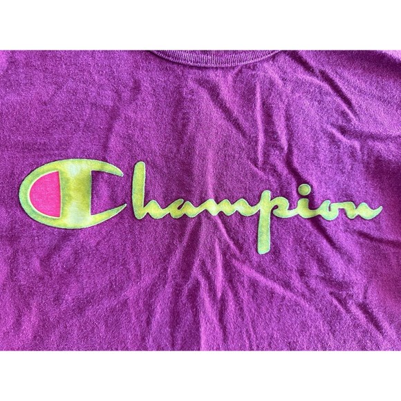 Vintage Champion Spellout Tee - Picture 2 of 9